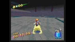 Super Mario Sunshine - Blooper Surfing Safari Speedrun in 26.63