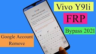 ViVO Y91i (1820) FRP Unlock/ Google Account Bypass || Without PC