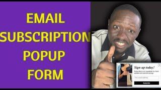 How to Easily Add an Email Subscription Popup Form with Systeme.io on WordPress