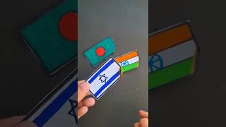 Right Palestine and wrong Israel support countries flag #palestine #art #drawing #craft #shorts