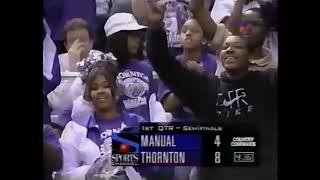 1997 IHSA Boys Basketball Class AA Semifinal Game: Peoria (Manual) vs. Harvey (Thornton)