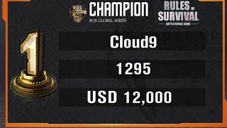 Cloud9 Win RGS in Rules Of Survival! Highlights from Finals with Hawksnest, Exe and Hot! ($40,000)