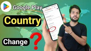 How to change country in play store android//Country change in  play store