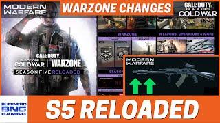 Warzone Weapon Balance Changes In Season 5 Reloaded - Call Of Duty Warzone