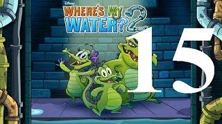 Where's My Water 2 Level 15: Two Worlds Collide 3 Ducks iOS Walkthrough