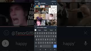 Search & Send Gif To Anybody on Telegram ..... Tenor GIF Bot