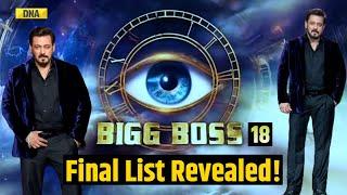 Bigg Boss 18: Salman Khan Reveals List Of Confirmed Contestants For This Year 'Time ka Tandav'