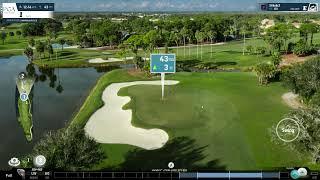 WGT Golf PGA National #1 43-Yard Hole-out Eagle