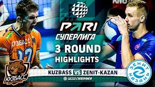 Kuzbass vs. Zenit-Kazan | HIGHLIGHTS | 3 Round | Pari SuperLeague 2025