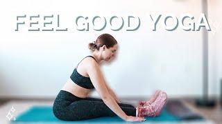 20 MINUTE FEEL GOOD YOGA FLOW // for the days you just can't be bothered