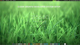 Clean and minimal Ubuntu developer system setup | 2021