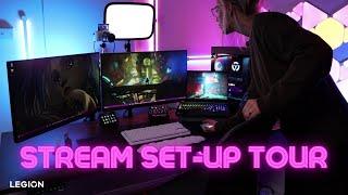 STREAM SET-UP TOUR!