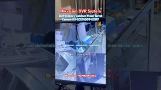 Hikvision DVR System #hikvision #dvrsystem #wiredcctvcamera #2mp #domebullet #DS‐2CE76D0T‐EEXIPF