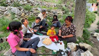 Köy Vlog  Odun Ateşinde Yemek ve Çay