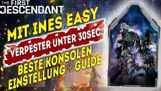 Mit Ines Verpester unter 30sec. - BESTE KONSOLEN Einstellung - The First Descendant