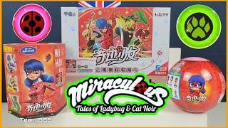 IS IT REAL?? CHINESE MIRACULOUS MERCH! FULL BOX of Trading Cards, Chibi figure and action figure!