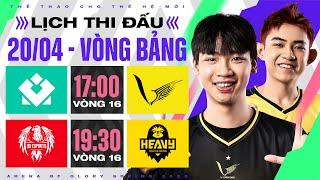 MDH vs VGM | HEV vs HQ - ĐẤU TRƯỜNG DANH VỌNG MÙA XUÂN 2023 - VÒNG BẢNG NGÀY 20/04