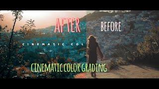 Cinematic Color Grading | Filmora Edits | orange and teal