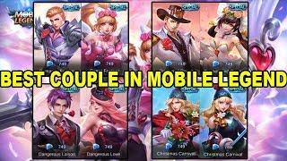 BEST COUPLE IN MOBILE LEGENDS  | MOBILE LEGENDS NEW HERO | MOBILE LEGENDS NEW SKIN