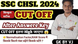 ssc CHSL CUT OFF/ Safe Score for tier-II 2024 RAW Score v/s Normalised score !?