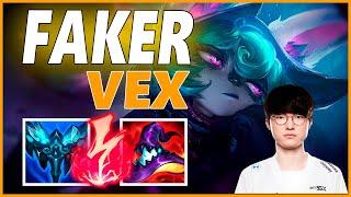 FAKER VEX MID GAMEPLAYSEASON 12 LEAGUE OF LEGENDS