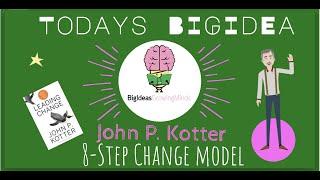 Leading Change by John P. Kotter. 8-step Change Model: Animated Summary