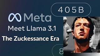 The Zuckessance Era:  Meta's Bold Move in Open-Source AI  with Llama 3.1