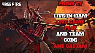 PRINS IS LIVE  team code GRAF LAND ROOM 1V1 2V2 GAME PLAY