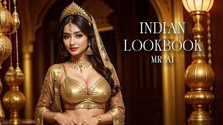 [4K] AI ART Indian Lookbook Girl Al Art video - Gold Souk