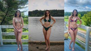 My bikini collection try on