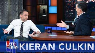 Kieran Culkin Came Straight From The 'Succession' Set To His Late Show Interview, Still In Costume