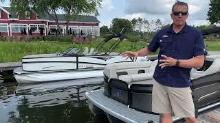 TEST DRIVE A PREMIER PONTOON with MarineMax Nisswa at Bar Harbor in Lake Shore, Minnesota