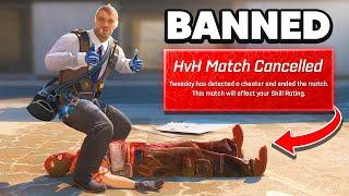 I got an HVH CHEATER BANNED...