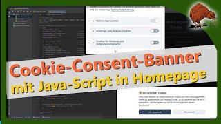 Cookie-Consent-Banner mit JavaScript