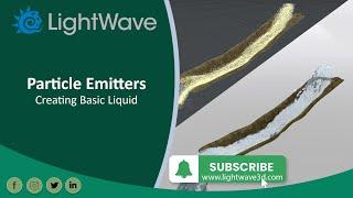 Lightwave 3D - Creating basic liquid using particles