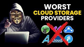 Don't use these cloud storage services (you'll regret it) - what's the best?