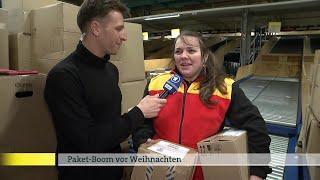 Im DHL Paketverteilzentrum - Logistische Meisterleistung zu Weihnachten