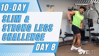 Round Booty Workout -- 10-Day Slim And Strong Legs Challenge Day 8