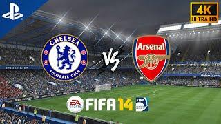 FIFA 14 (Chelsea vs. Arsenal) - PS4 [4K Ultra HD] Gameplay