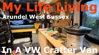 A Glimpse Of My Life Living In A VW Crafter Van