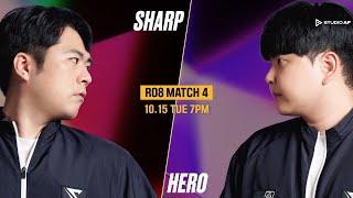 [ENG] SSL S1 Ro.8 Match 4 (Sharp vs Hero) - SSL English (StarCastTV English)