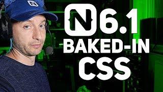 Baked-in CSS Classes in NativeScript 6.1