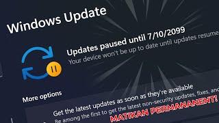 Matikan Windows Update PERMANENT! 