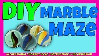 How to make your own Marble Maze game | Motor Skills | Visual Perception | Co-ordination