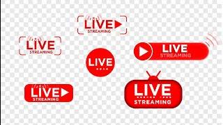 you tube live streaming logo bug animation overlay green screen video