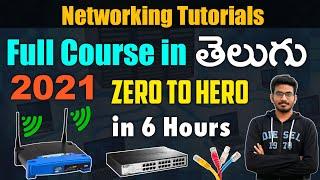 Computer Networking Full Course in One Video | Full Tutorial for Beginners to Expert [TELUGU] | 2021