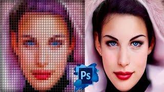 Tutoriales Photoshop CS6: Como Hacer El Efecto De Foto Pixelado En Photoshop CS6 (by PhotoPipo)