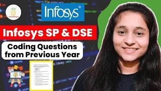 Infosys SP & DSE coding | Previous Year Coding Questions| CoreCoding Questions