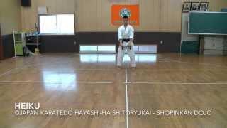 Heiku - Japan Karatedo Hayashi-ha Shitoryukai