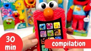 SESAME STREET : 30 min Compilation (ASMR) |  Satisfying Unboxing (ASMR)